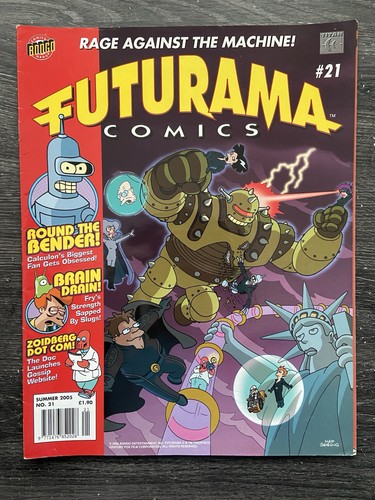 Futurama comics bongo - futurama,