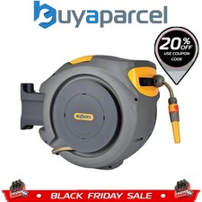 Hozelock 30m Auto Reel Retractable Hose System Wall Mounted 2403 Auto Rewind