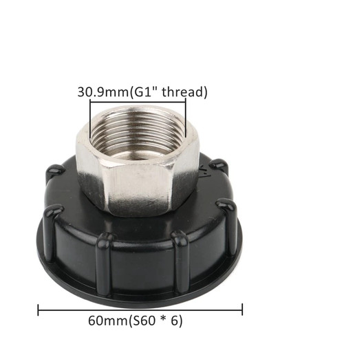 S60x6 coarse thread 2 - thread, to