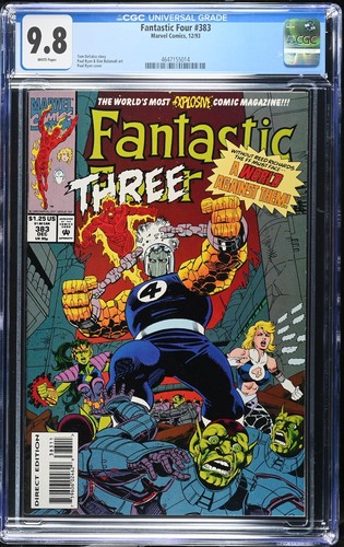 Fantastic four 383 cgc 8 - four, #383