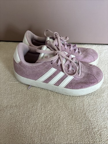 Adidas girls dusky pink suede - adidas,