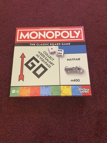 Monopoly board game hasbro - board,