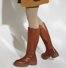DUNE KNEE HIGH BOOTS Size 5