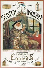 AZ74 Vintage Old Scotch Whiskey Classic British Advertising Poster Print A4/A3