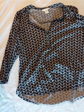 Ladies Top H&M Size S Pattern