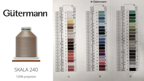 Gutermann skala 240 polyester - ,