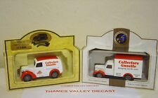 LLEDO PROMOTIONAL MODELS, MORRIS VAN & BEDFORD LORRY, COLLECTORS GAZETTE   