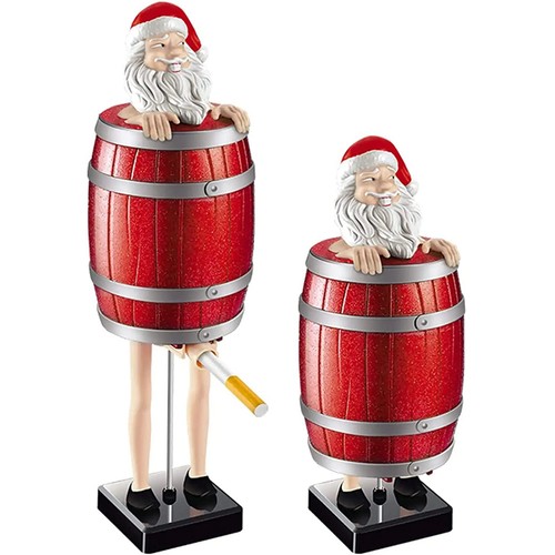 Funny santa claus cigarette - claus,