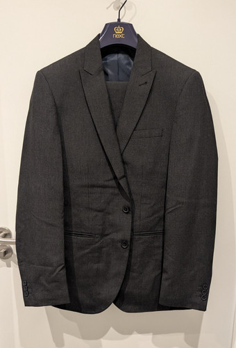 Next tailoring slim - fit, grey