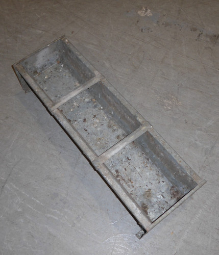 Animal feed trough galvanised - trough,,