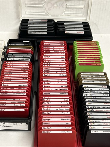 Sizzix lot sizzlits - lot, red