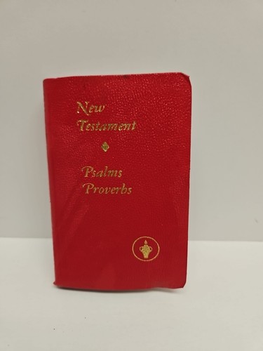 Gideons 1968 new testament - testament, red