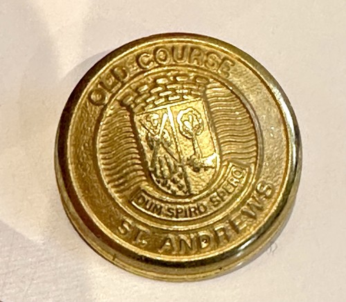 London badge button single - co,