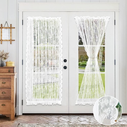 Voile door curtains - door,