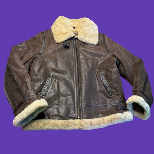 Johns bay leather shearling - leather,