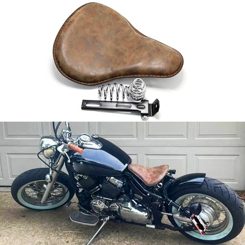 Driver solo seat brown for - pu,