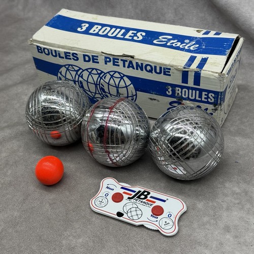 Vintage boules petanque - de, 3pc