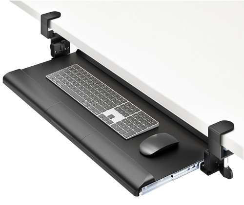 Adjustable keyboard tray under - keyboard,