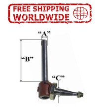 FRONT SPINDLE RH N/M A- 32MM B- 280MM C-35MM For Massey Ferguson MF-35,135,165