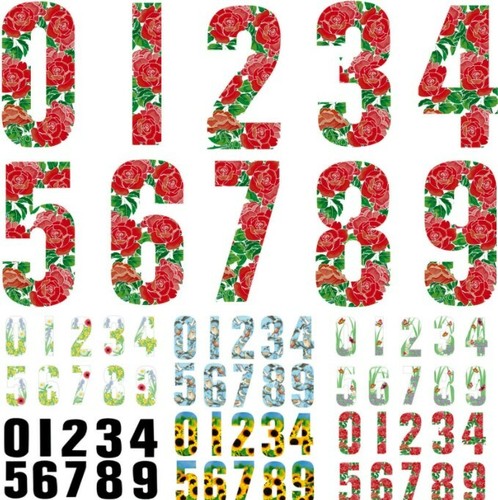Wheelie bin house number - bin,
