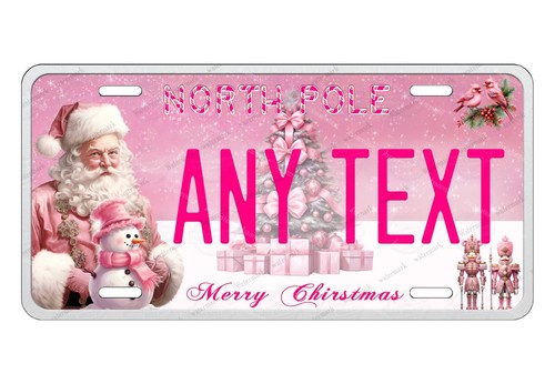 Pink christmas santa claus - christmas,