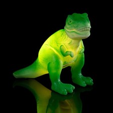 Glow Green Tyrannosaurus Dinosaur LED Light Perfect Kids Bedside Night Light