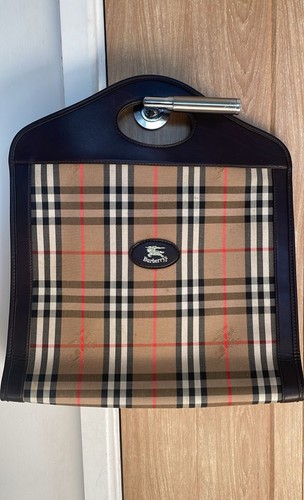 Burberry check monogram tote - burberry,