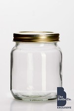 144 X 1lb HONEY JARS SCREW NECK TRADITIONAL C/W LIDS HONEY / CANDLES  AVAILABLE