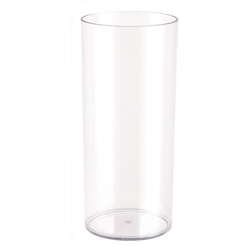 Clear flower vase - clear, minimalist