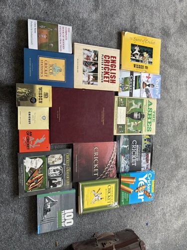 Huge cricket bundle books - cricket, of