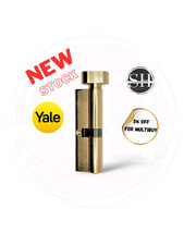 Yale 6 Pin Euro Profile Thumb Turn Door Cylinder Lock 50/45mm (95mm) 3 Keys