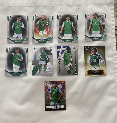 Hibernian topps spfl bundle - topps,