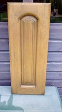 1 of medium french oak wood kitchen cabinet door 720mm h x 295mm w- good cond
