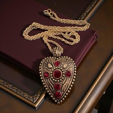 Vintage Garnet Crystal and