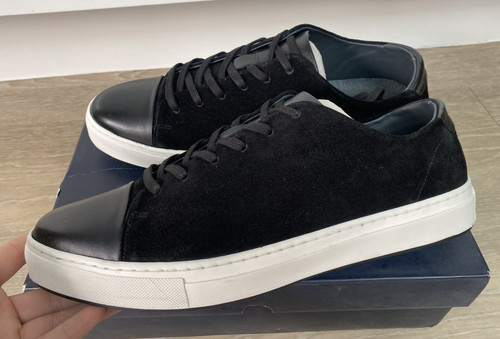 Mens new black suede - mens,