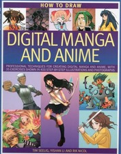 How draw digital - digital, manga