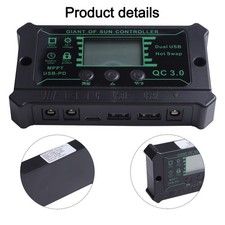 High Efficiency 600W Solar Panel Kit for Car Motorhome Caravan Battery and C