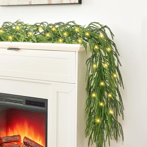 9ft christmas garland - 9ft,