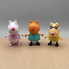 Peppa Pig Figures Set Suzy Sheep Candy Cat Pedro Pony Post & Multi Buy C1