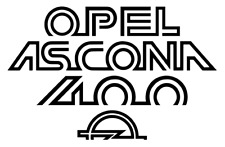 Opel Ascona 400 sticker set