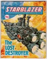 Starblazer #84. The Lost Destroyer. November 1982. VG/FN.