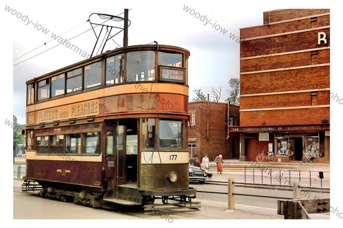 Puc0087 leeds tram 177 at - puc0087,