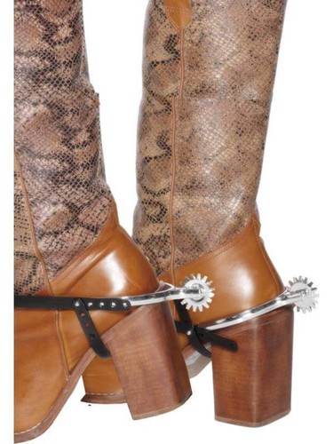 Cowboy spurs plastic - cowboy,