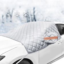 Car Windscreen Frost Cover Snow Shield Window Side Mirror Protector - Universal