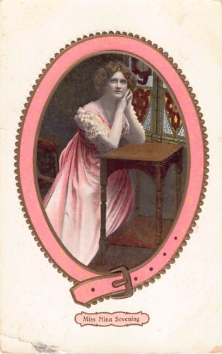 Postcard edwardian actress - postcard,