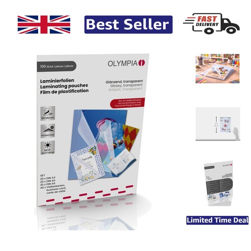 100 pack laminating pouches - pack,