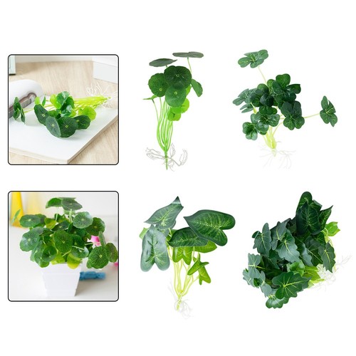 Simulation leaves for fish - leaves,
