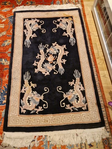 Pure wool rug 2cm pile - wool, x