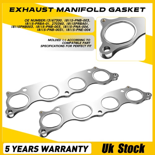 Exhaust manifold gaskets - 2x,
