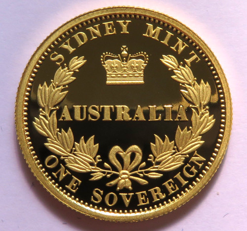 Australia 2005 gold sovereign - gold,